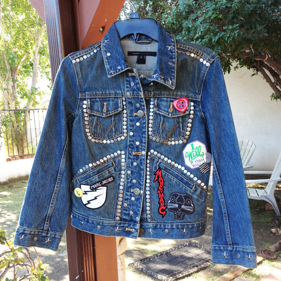 Marc Jacobs Jackets & Blazers - Marc Jacobs Smashing Starlet Denim Jacket